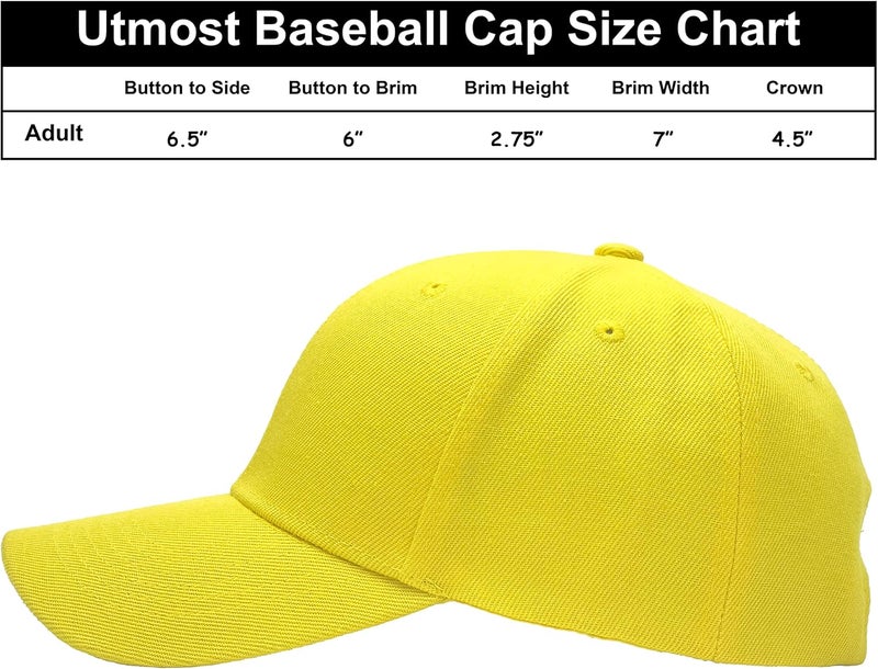 Utmost Structured Baseball Cap with Adjustable Closure - Performance Hat for Outdoor Activities - Image 4